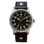 Aristo 38.5mm Swiss Automatic Aviator Watch with Sapphire Crystal #3H15N