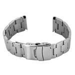 Islander 22mm Universal Fit Brushed Solid-Link Watch Bracelet #BRAC-28