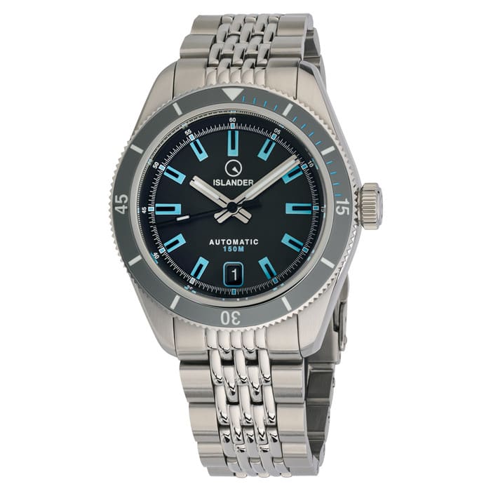 Islander Port Jefferson Skin Diver Automatic Watch with Slate Grey Dial #ISL-298